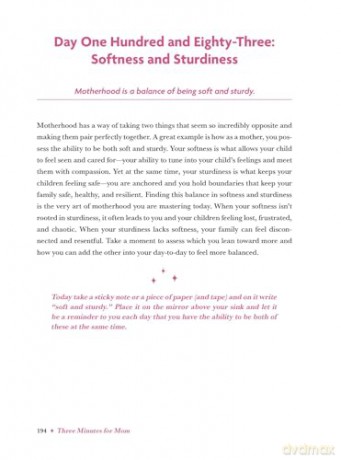 Three Minutes for Mom: 365 Days of Empowerment, Encouragement, and Growth for a More Connected Motherhood - Erin Morrison [KSIĄŻKA]