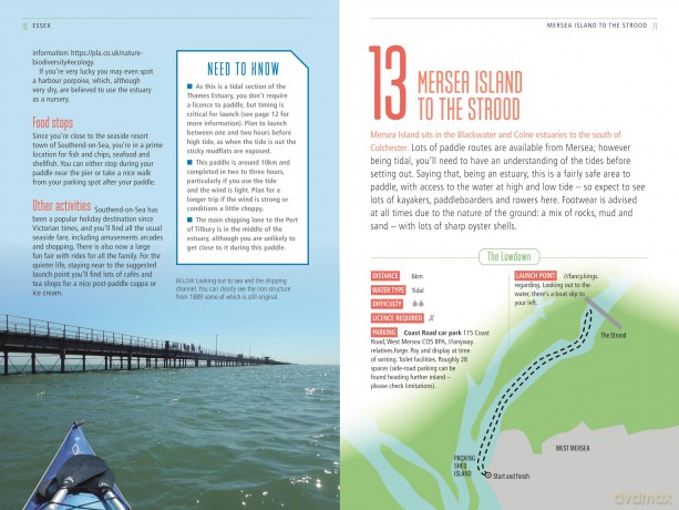 Paddle the East of England: The Best Places to Go with a Paddleboard, Kayak or Canoe (Paddling Guides) - Oliver Jordan [KSIĄŻKA]