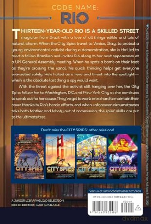 Mission Manhattan (Volume 5) (City Spies) - James Ponti [KSIĄŻKA]