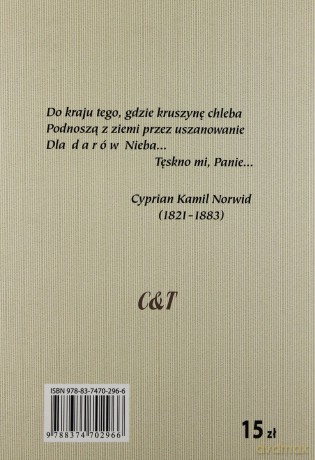 Poezje - Cyprian Kamil Norwid [KSIĄŻKA]