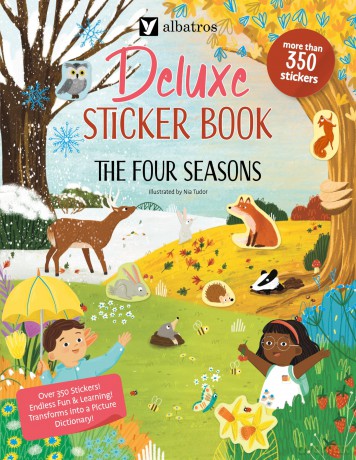 Deluxe Sticker Book: The Four Seasons: 2 (Deluxe Sticker Books, 1) - Joli Hannah [KSIĄŻKA]