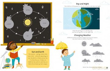 Deluxe Sticker Book: The Four Seasons: 2 (Deluxe Sticker Books, 1) - Joli Hannah [KSIĄŻKA]