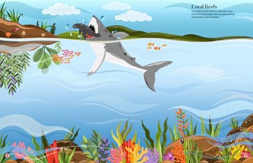 Deluxe Sticker Book: The World of Animals: 4 (Deluxe Sticker Books, 2) - Barbara Pospisilova [KSIĄŻKA]