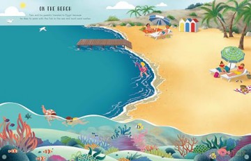 Deluxe Sticker Book: Vacations: 3 (Deluxe Sticker Books, 4) - Joli Hannah [KSIĄŻKA]