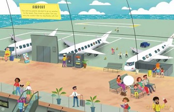 Deluxe Sticker Book: Vacations: 3 (Deluxe Sticker Books, 4) - Joli Hannah [KSIĄŻKA]