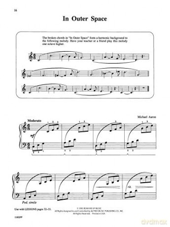 Michael Aaron Piano Course Performance: Grade 2 - Michael Aaron [KSIĄŻKA]