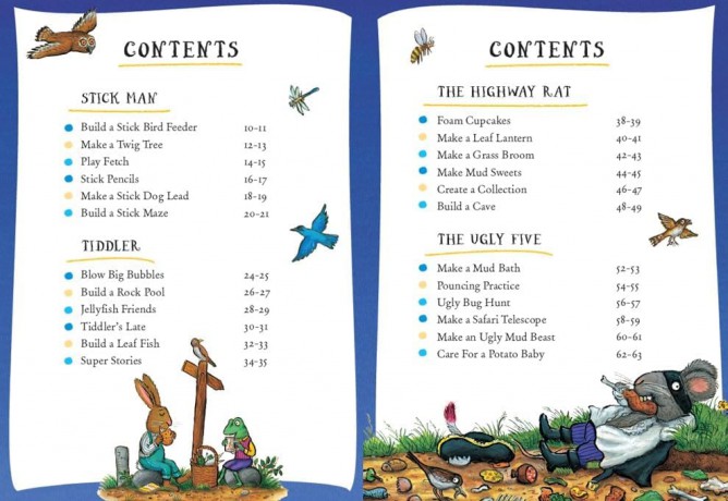 Stick Man and Friends Outdoor Activity Book: Get outside with your favourite characters with this perfect outdoor activity book from the creators of The Gruffalo and Zog - Julia Donaldson [KSIĄŻKA]