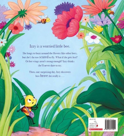 The Worry Bee: an inspiring, funny picture book about a worried little bee who finds the courage to fly - Nicola Kinnear [KSIĄŻKA]