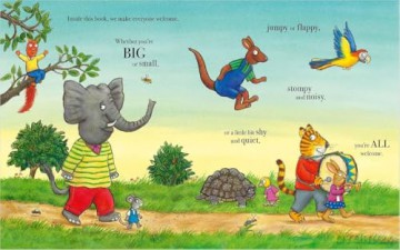 Welcome: A beautiful book about friendship, from the illustrator of The Gruffalo - Alison Green [KSIĄŻKA]