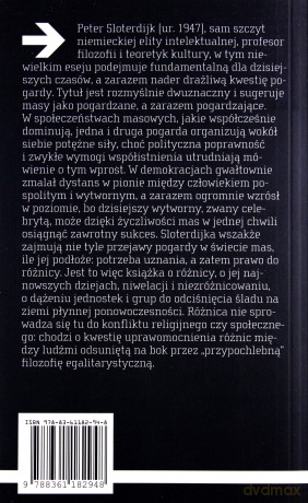Pogarda mas - Peter Sloterdijk [KSIĄŻKA]