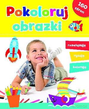 Pokoloruj obrazki - Anna Wiśniewska [KSIĄŻKA]