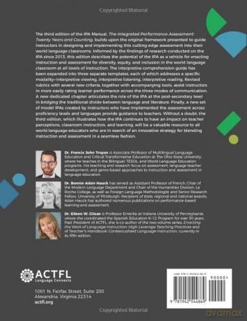 The Integrated Performance Assessment: Twenty Years and Counting - Bonnie Adair-Hauck [KSIĄŻKA]