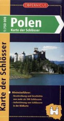 Polen. Karte der Schlosser 1:750 000 [KSIĄŻKA]