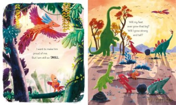 Daddy's Footsteps: A dinosaur adventure with Dad! (A Prehistoric Families Book) - Michelle Robinson [KSIĄŻKA]