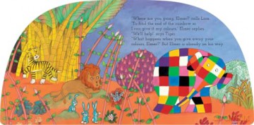 My First Elmer Rainbow: Shaped Board Book - David McKee [KSIĄŻKA]