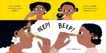 The Nose, Toes and Tummy Book: Board Book - Sally Nicholls [KSIĄŻKA]