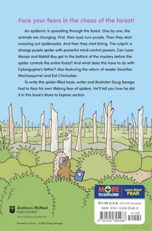 Laser Moose and Rabbit Boy: Spidermania (Volume 5) - Doug Savage [KSIĄŻKA]