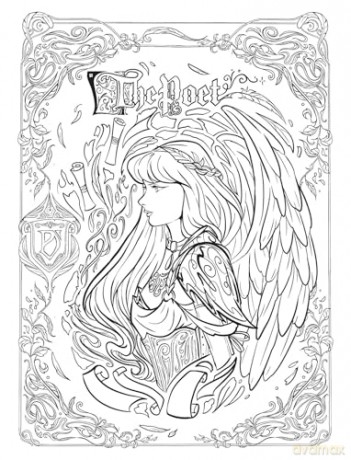 The Knights of Tayrealm Coloring Book - Alef Vernon [KSIĄŻKA]