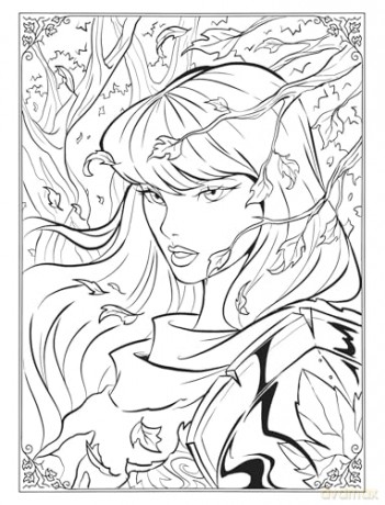 The Knights of Tayrealm Coloring Book - Alef Vernon [KSIĄŻKA]