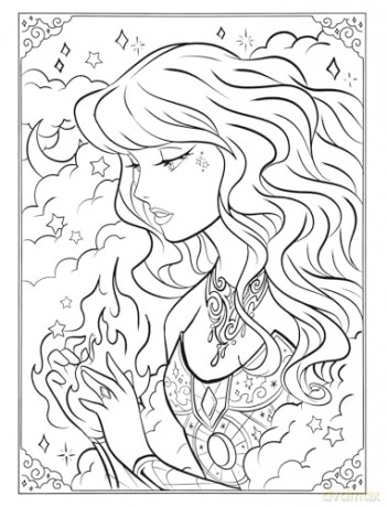 The Knights of Tayrealm Coloring Book - Alef Vernon [KSIĄŻKA]