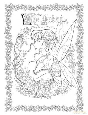 The Knights of Tayrealm Coloring Book - Alef Vernon [KSIĄŻKA]