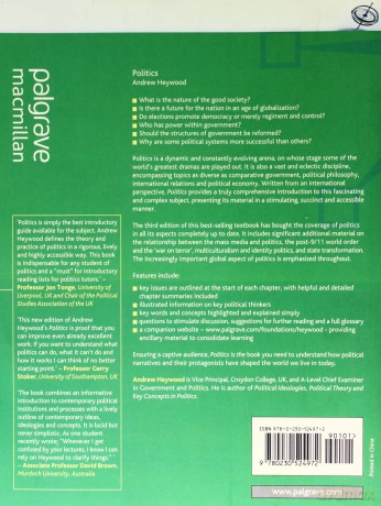 Politics, 3rd Edition - Andrew Heywood [KSIĄŻKA]