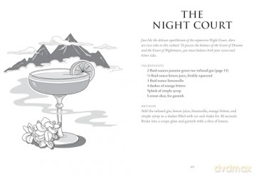 The Unofficial A Court of Thorns and Roses Cocktail Book: Mixology Inspired By A Court of Thorns and Roses - J. Becker [KSIĄŻKA]