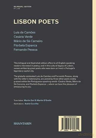 Lisbon Poets: Cameoes, Cesario, Sa-Carneiro, Florbela, Pessoa: Camoes, Cesário, Sá-Carneiro, Florbela, Pessoa - Martin Earl [KSIĄŻKA]