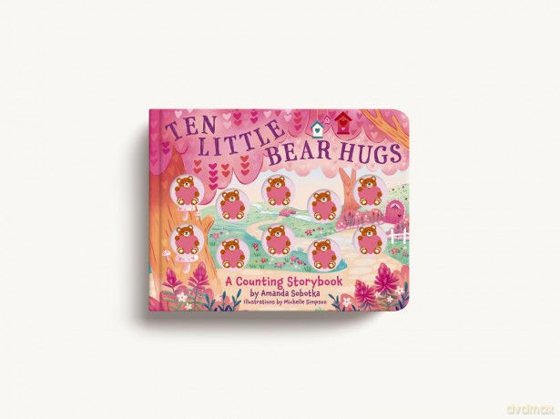Ten Little Bear Hugs: A Counting Storybook (Magical Counting Storybooks) - Amanda Sobotka [KSIĄŻKA]