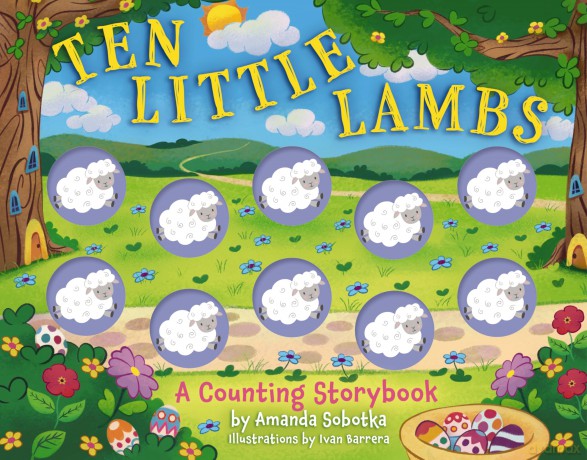 Ten Little Lambs: A Counting Storybook (Magical Counting Storybooks) - Amanda Sobotka [KSIĄŻKA]