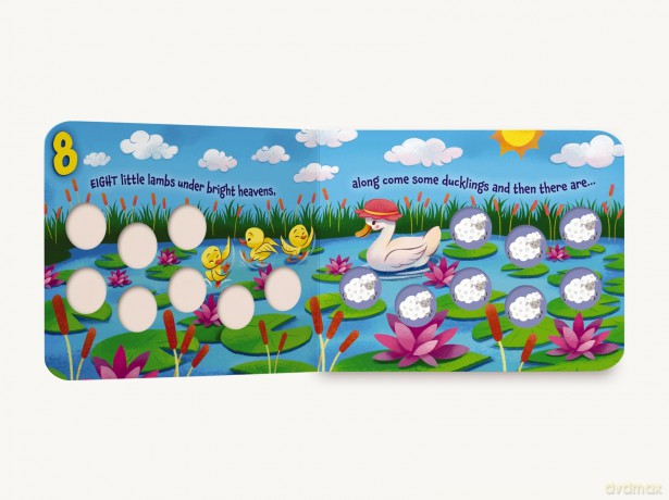 Ten Little Lambs: A Counting Storybook (Magical Counting Storybooks) - Amanda Sobotka [KSIĄŻKA]