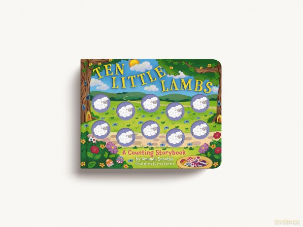 Ten Little Lambs: A Counting Storybook (Magical Counting Storybooks) - Amanda Sobotka [KSIĄŻKA]
