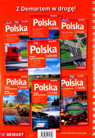 Polska +32. Atlas samochodowy w skali 1:250 000 [KSIĄŻKA]