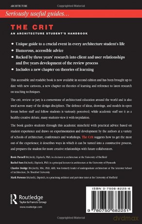The Crit: An Architecture Student's Handbook - Charles Doidge [KSIĄŻKA]