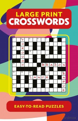 Large Print Crosswords - Eric Saunders [KSIĄŻKA]