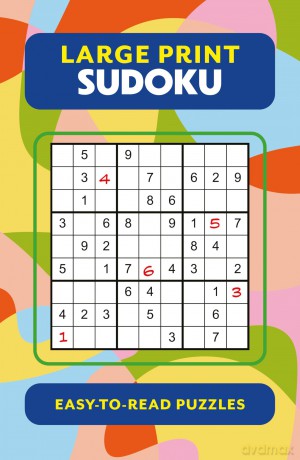 Large Print Sudoku - Eric Saunders [KSIĄŻKA]