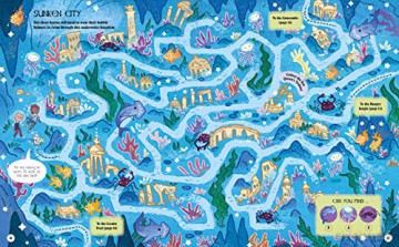 Maze Quest: A Thrilling Puzzle Story with 28 Interactive Mazes - William Potter [KSIĄŻKA]