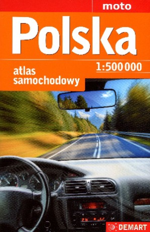 Polska. Atlas samochodowy w skali 1:500 000 [KSIĄŻKA]