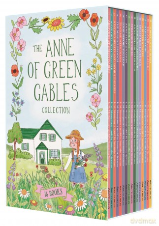 The Anne of Green Gables Collection: Adapted for Younger Readers (16-Book Box Set) (Arcturus Retold Classics) - Samantha Newman [KSIĄŻKA]