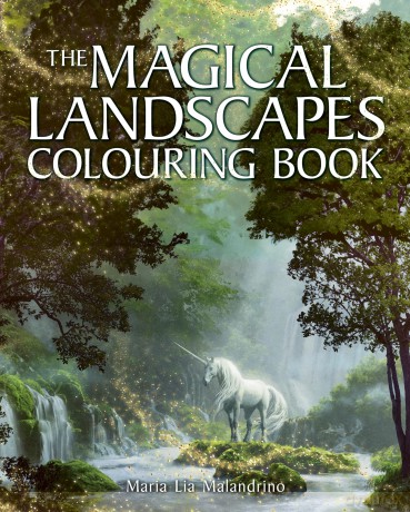The Magical Landscapes Colouring Book - Maria Lia Malandrino [KSIĄŻKA]