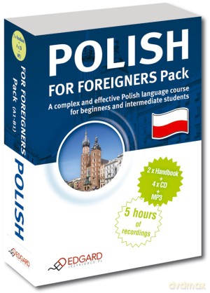 Polski dla cudzoziemców - pakiet. Audio kurs (2 x książka + 4 x CD + MP3) [KSIĄŻKA]