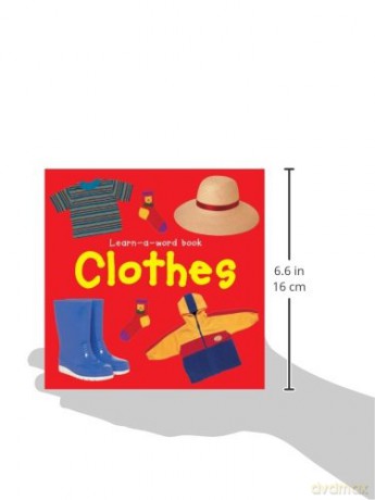 Learn-a-word Book: Clothes - Nicola Tuxworth [KSIĄŻKA]