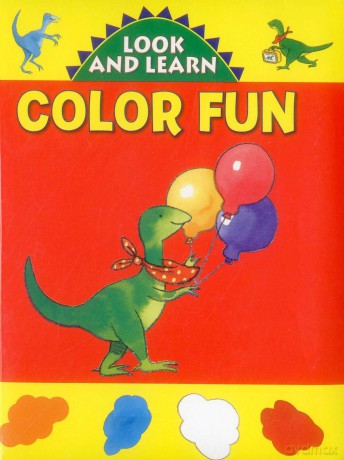 Look and Learn with Little Dino: Colour Fun - Jan Lewis [KSIĄŻKA]