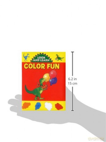 Look and Learn with Little Dino: Colour Fun - Jan Lewis [KSIĄŻKA]