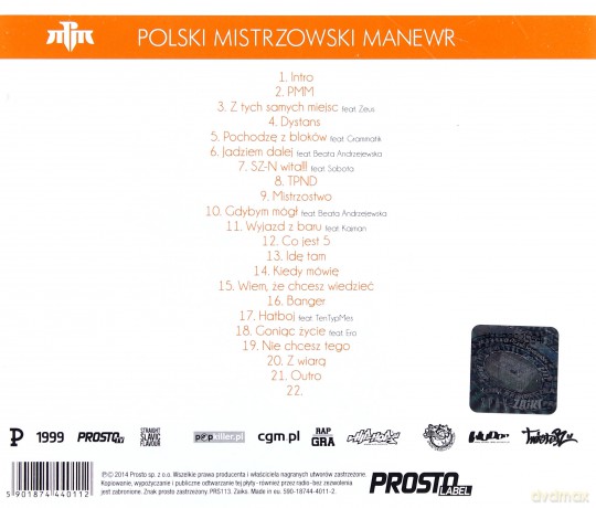 Polski Mistrzowski Manewr (reedycja) [CD]