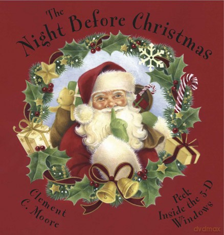 The Night Before Christmas: Peek Inside the 3-D Windows - Clement C. Moore [KSIĄŻKA]