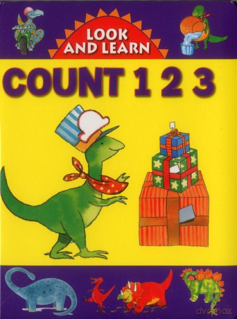 Look and Learn with Little Dino: Count 123 - Jan Lewis [KSIĄŻKA]