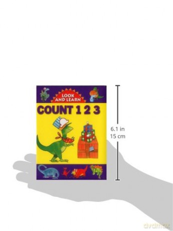 Look and Learn with Little Dino: Count 123 - Jan Lewis [KSIĄŻKA]
