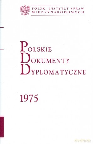 Polskie Dokumenty Dyplomatyczne 1975 [KSIĄŻKA]