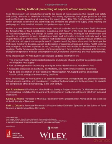 Food Microbiology: An Introduction (ASM Books) - Karl R. Matthews [KSIĄŻKA]
